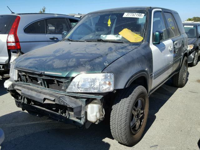 JHLRD18781C005601 - 2001 HONDA CR-V SE GREEN photo 2