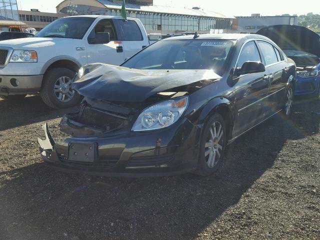 1G8ZS57N67F178433 - 2007 SATURN AURA XE BLACK photo 2