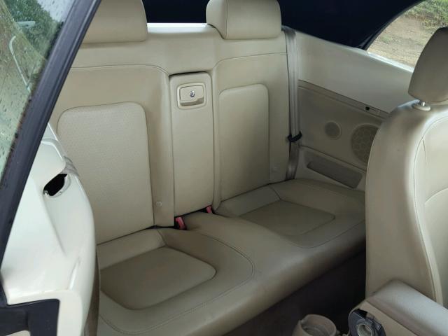 3VWPF31Y48M401754 - 2008 VOLKSWAGEN NEW BEETLE თეთრი ფოტო 6