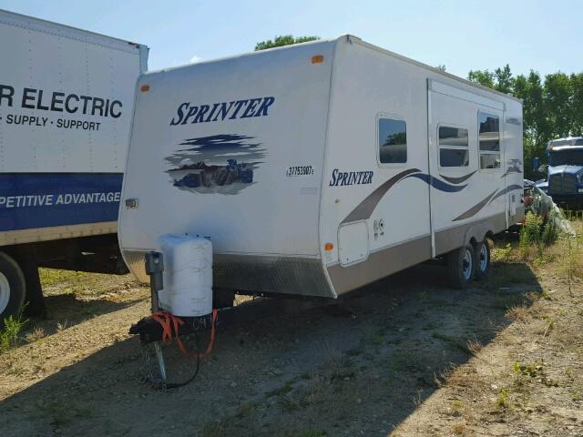 4YDT2502681530482 - 2008 KEYSTONE SPRINTER 白色 照片 2