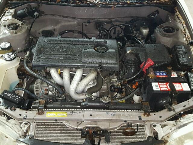 2T1BR12E01C488354 - 2001 TOYOTA COROLLA BROWN photo 7