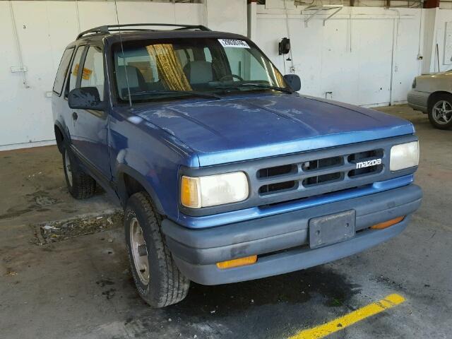 4F2CU44X0MUM02437 - 1991 MAZDA NAVAJO LX BLUE photo 1