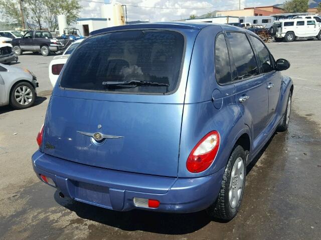 3A4FY48B06T361122 - 2006 CHRYSLER PT CRUISER BLUE photo 4