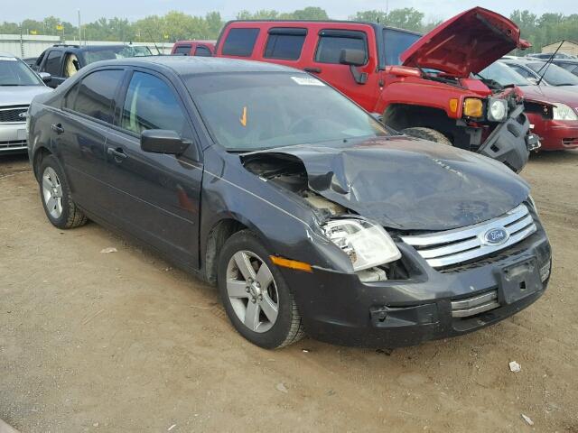 3FAHP07Z17R217219 - 2007 FORD FUSION SE BLACK photo 1