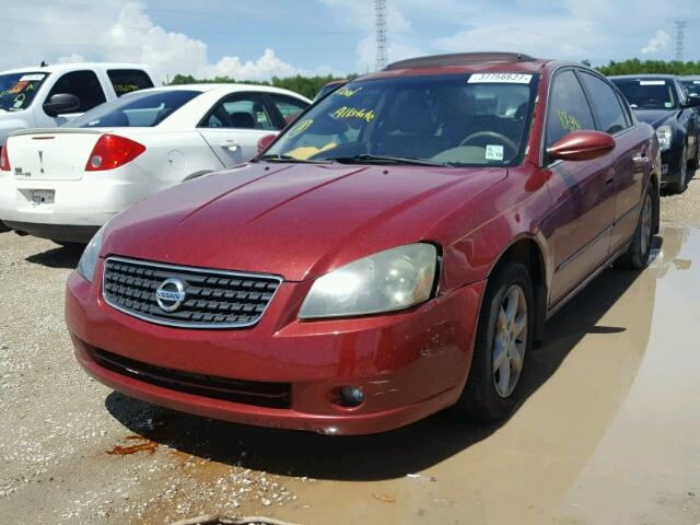 1N4BL11D55N913666 - 2005 NISSAN ALTIMA SE MAROON photo 2