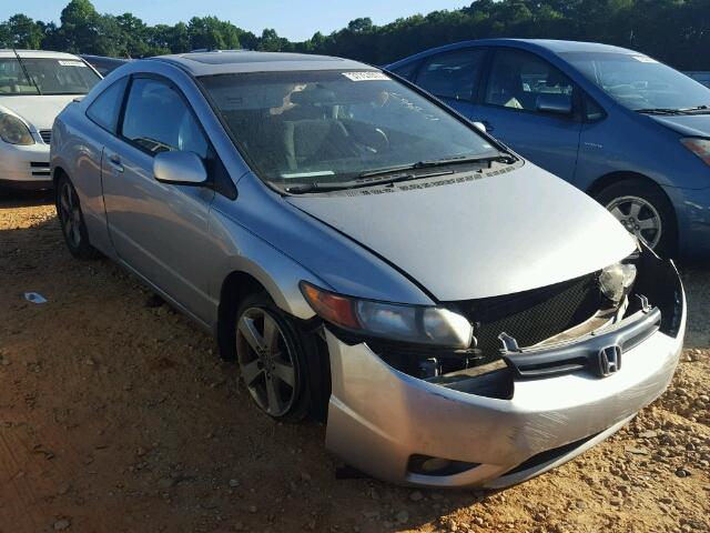 2HGFG12896H508522 - 2006 HONDA CIVIC SILVER photo 1