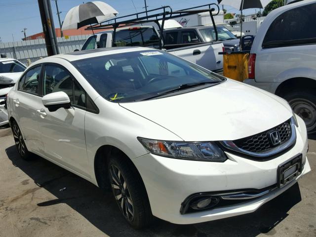 19XFB2F95EE235630 - 2014 HONDA CIVIC EXL 白色 照片 1