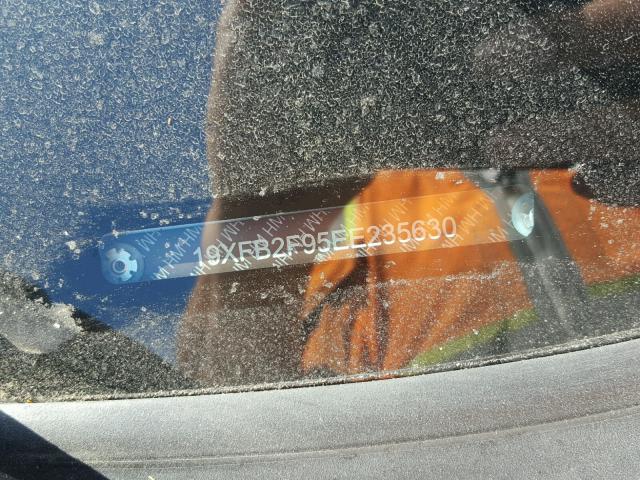 19XFB2F95EE235630 - 2014 HONDA CIVIC EXL 白色 照片 10