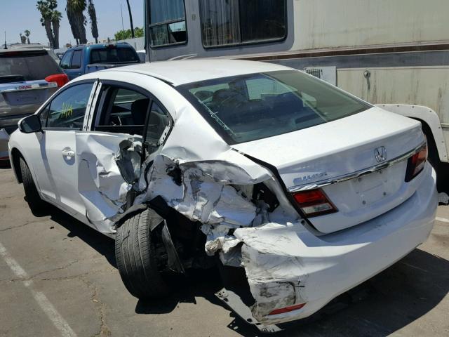 19XFB2F95EE235630 - 2014 HONDA CIVIC EXL 白色 照片 3