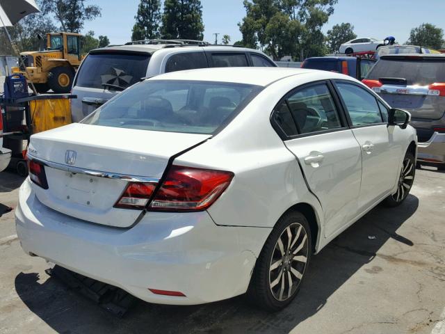 19XFB2F95EE235630 - 2014 HONDA CIVIC EXL 白色 照片 4