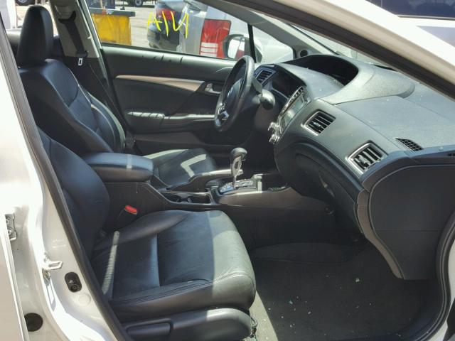 19XFB2F95EE235630 - 2014 HONDA CIVIC EXL 白色 照片 5