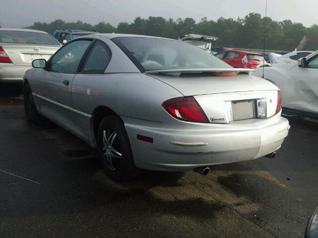 1G2JB12F237318322 - 2003 PONTIAC SUNFIRE SILVER photo 3