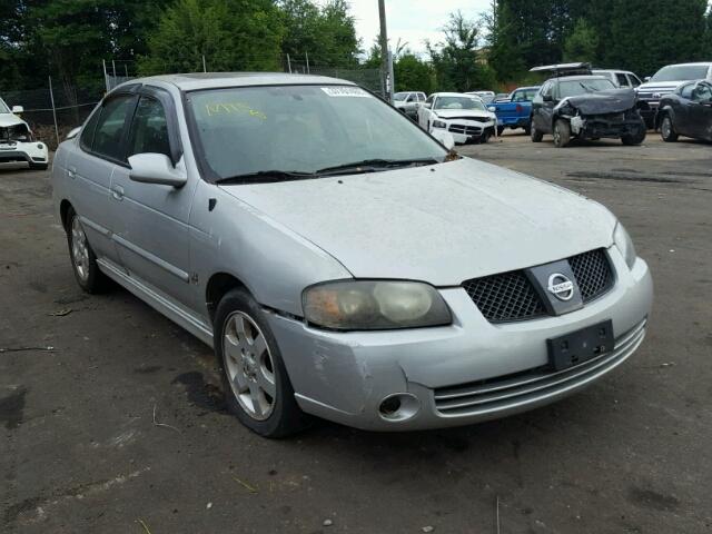 3N1AB51DX6L502557 - 2006 NISSAN SENTRA SE- SILVER photo 1