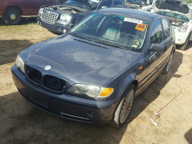 WBAEW53463PG21867 - 2003 BMW 330 XI CHARCOAL photo 2