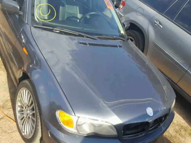 WBAEW53463PG21867 - 2003 BMW 330 XI CHARCOAL photo 9