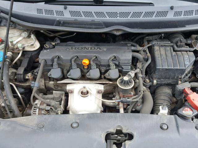 2HGFA16928H526447 - 2008 HONDA CIVIC EXL WHITE photo 7