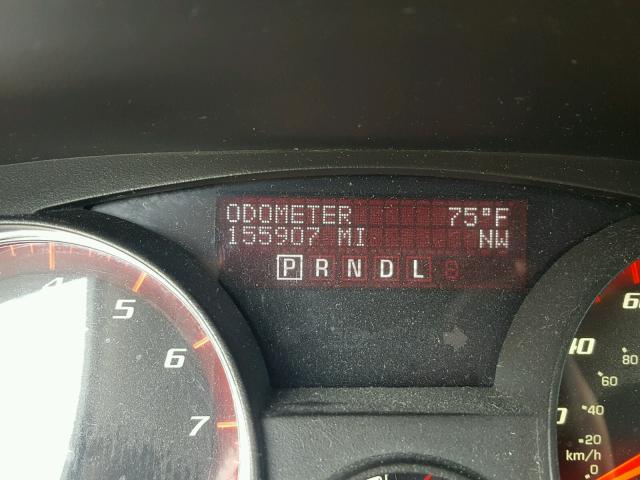 1GKLVMED7AJ109590 - 2010 GMC ACADIA SLT ვერცხლისფერი ფოტო 8