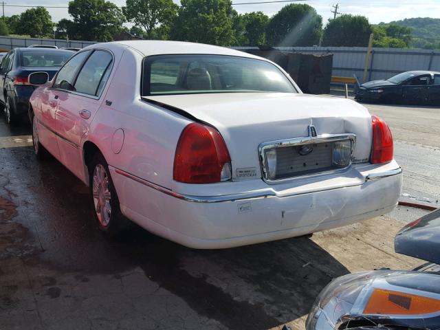 2LNHM82VX9X609105 - 2009 LINCOLN TOWN CAR S WHITE photo 3