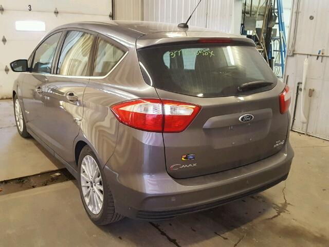 1FADP5BU8DL550972 - 2013 FORD C-MAX SEL GRAY photo 3