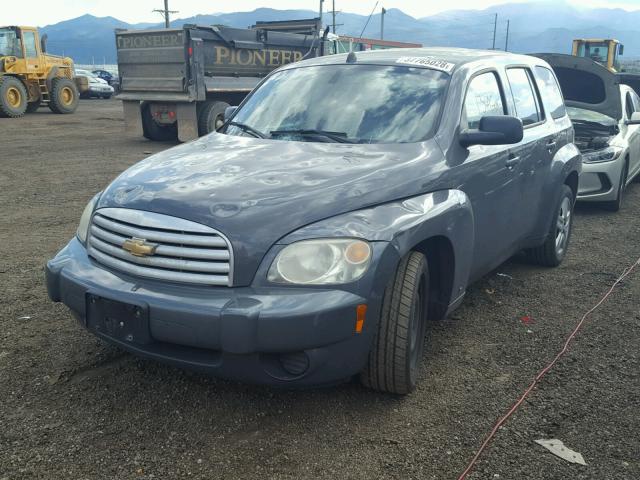 3GNCA13B59S639078 - 2009 CHEVROLET HHR LS GRAY photo 2