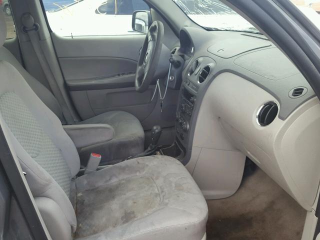 3GNCA13B59S639078 - 2009 CHEVROLET HHR LS GRAY photo 5