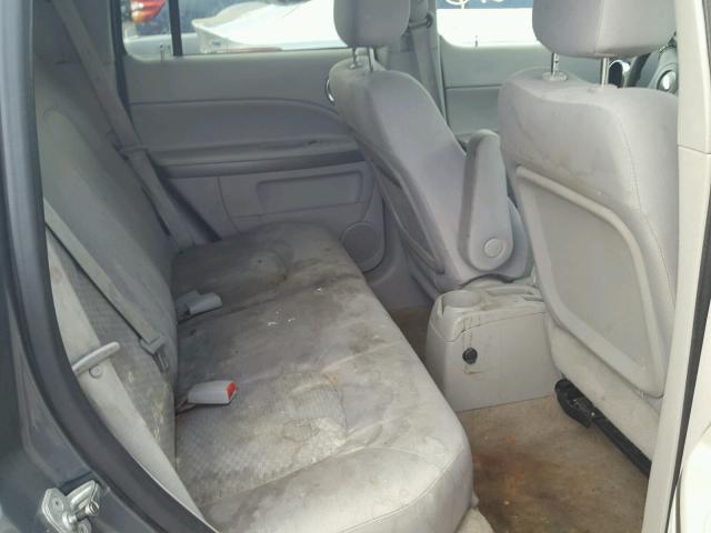 3GNCA13B59S639078 - 2009 CHEVROLET HHR LS GRAY photo 6