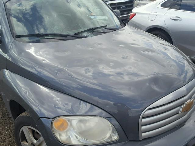 3GNCA13B59S639078 - 2009 CHEVROLET HHR LS GRAY photo 9