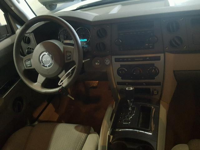 1J8HG48KX6C215493 - 2006 JEEP COMMANDER თეთრი ფოტო 9