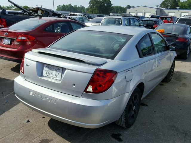 1G8AM12F24Z203614 - 2004 SATURN ION LEVEL GRAY photo 4