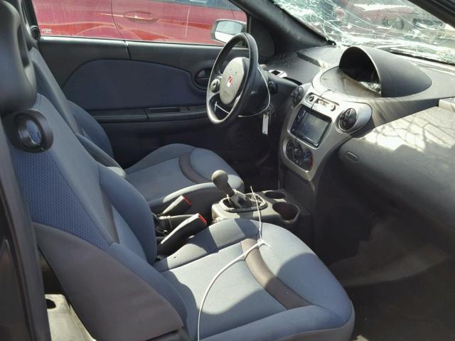 1G8AM12F24Z203614 - 2004 SATURN ION LEVEL GRAY photo 5
