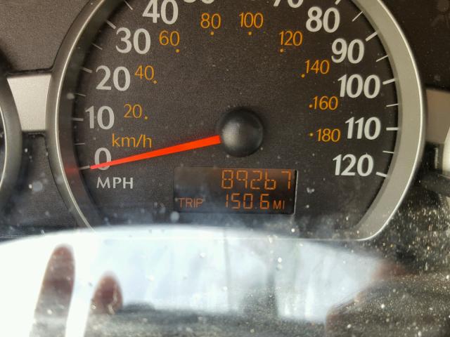 1G8AM12F24Z203614 - 2004 SATURN ION LEVEL GRAY photo 8