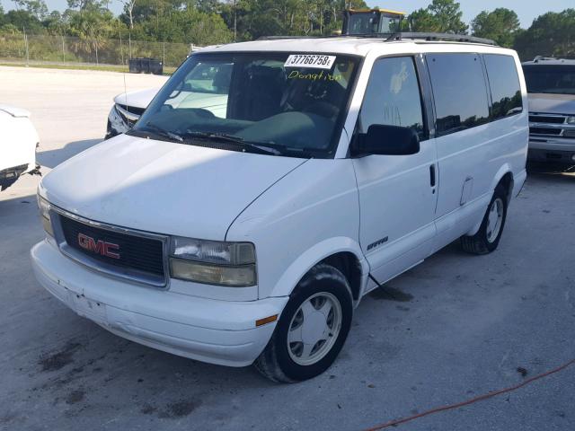 1GKDM19WXVB543438 - 1997 GMC SAFARI XT WHITE photo 2