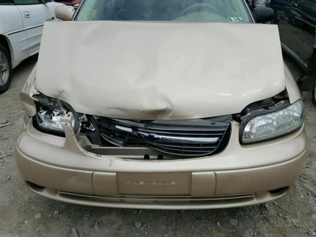 1G1NE52JX3M615834 - 2003 CHEVROLET MALIBU LS BEIGE photo 7