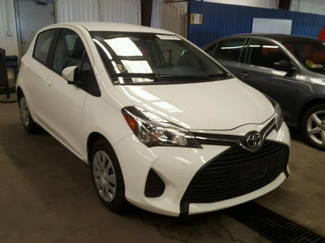 VNKKTUD30HA084975 - 2017 TOYOTA YARIS L WHITE photo 1