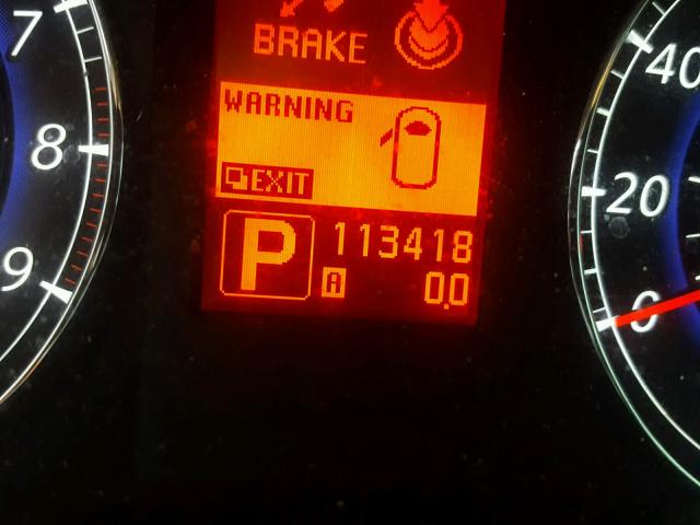 JN1AJ0HR7AM754434 - 2010 INFINITI EX35 BASE BLUE photo 8