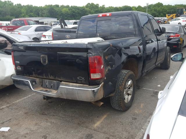 1C6RR6LG8DS607404 - 2013 RAM 1500 SLT BLACK photo 4