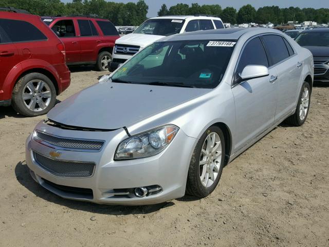 1G1ZG5E71CF251626 - 2012 CHEVROLET MALIBU LTZ 银色 照片 2