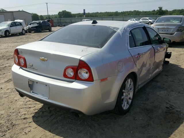 1G1ZG5E71CF251626 - 2012 CHEVROLET MALIBU LTZ 银色 照片 4