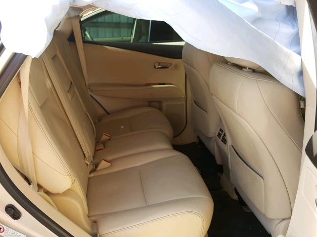 2T2BC1BA7FC001670 - 2015 LEXUS RX 450H BEIGE photo 6