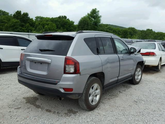 1C4NJCBB4GD574753 - 2016 JEEP COMPASS SP SILVER photo 4
