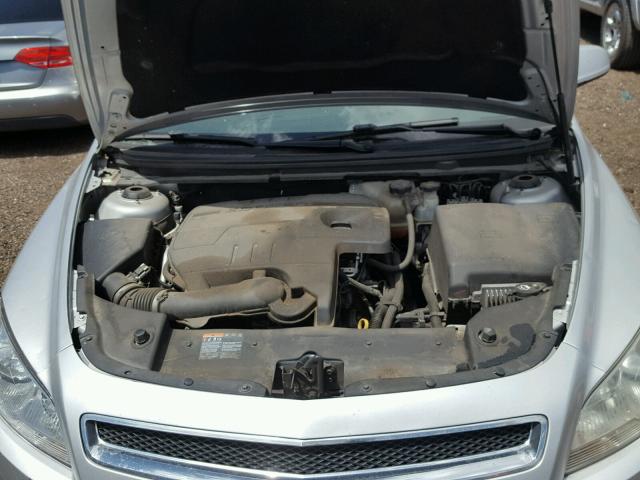 1G1ZC5EU1CF392892 - 2012 CHEVROLET MALIBU 1LT SILVER photo 7