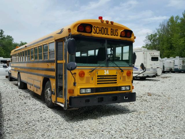 1BABNC0A14F216540 - 2004 BLUE BIRD SCHOOL BUS YELLOW photo 1