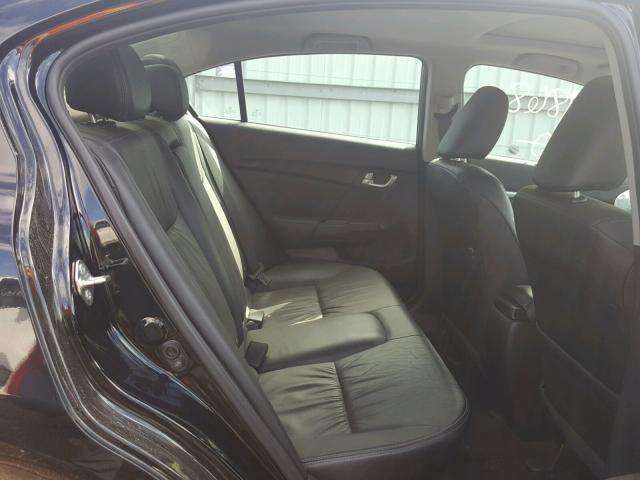 2HGFB2F90FH525832 - 2015 HONDA CIVIC EXL 黑色 照片 6