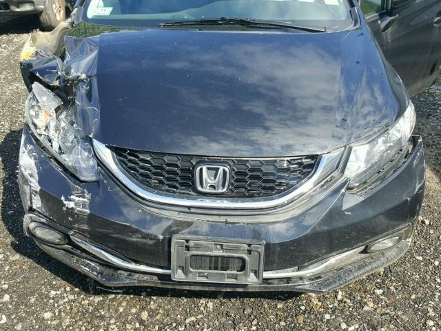 2HGFB2F90FH525832 - 2015 HONDA CIVIC EXL 黑色 照片 7