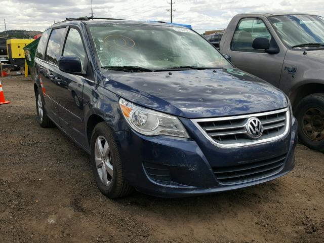 2V8HW341X9R546589 - 2009 VOLKSWAGEN ROUTAN SE BLUE photo 1