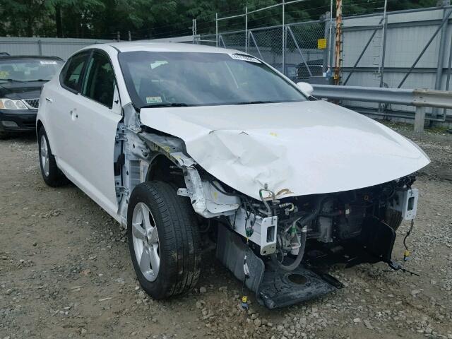 5XXGM4A70FG425246 - 2015 KIA OPTIMA WHITE photo 1