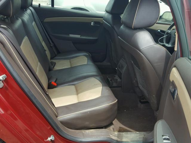 1G1ZE5EB8AF324014 - 2010 CHEVROLET MALIBU LTZ 栗色 照片 6