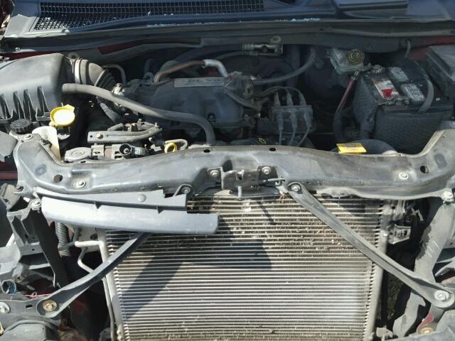 1D8HN54P88B168463 - 2008 DODGE GRAND CARA RED photo 7