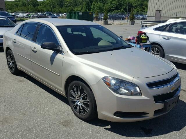 1G1ZA5EU1BF133243 - 2011 CHEVROLET MALIBU LS BEIGE photo 1