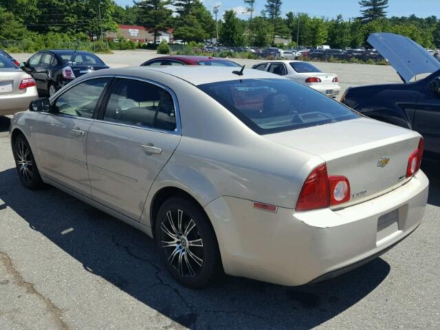 1G1ZA5EU1BF133243 - 2011 CHEVROLET MALIBU LS BEIGE photo 3